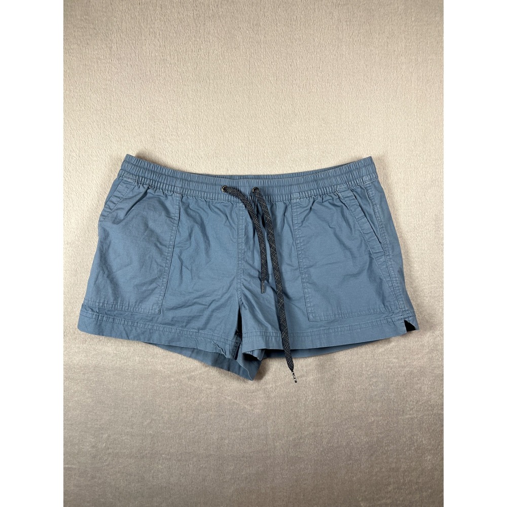 Salt Life Womens Blue Ripstop Elastic Waist Beach Shorts XL SLJ4098